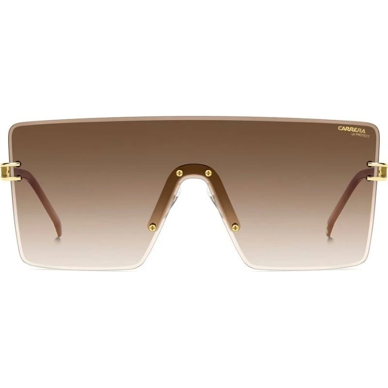 Carrera 1075/S Occhiali da Sole Donna Oro con Lenti Marroni