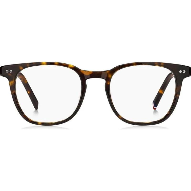 Tommy Hilfiger TH 2187 Occhiali da Vista Uomo Avana Rettangolari