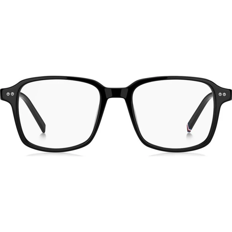 Tommy Hilfiger TH 2190 Occhiali da Vista Uomo Neri Rettangolari