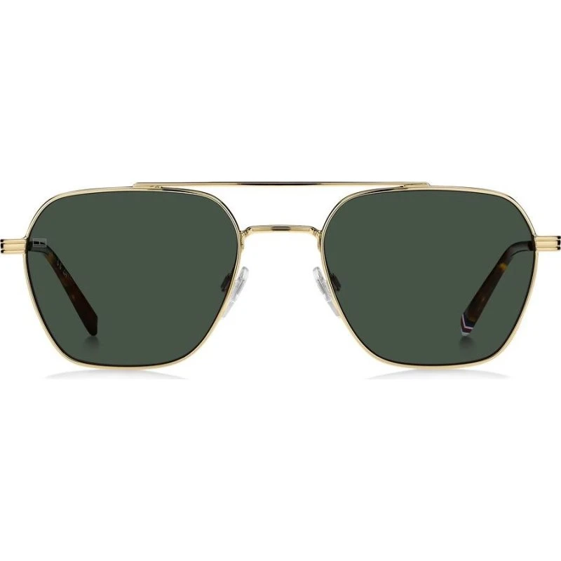 Tommy Hilfiger TH 2192/S Occhiali da Sole Uomo Oro e Verde 55mm
