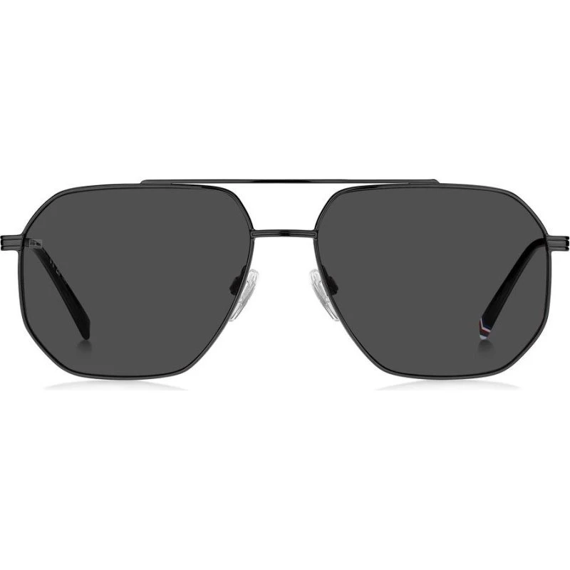 Tommy Hilfiger TH 2191/S Occhiali da Sole Uomo - Grigio Geometrico