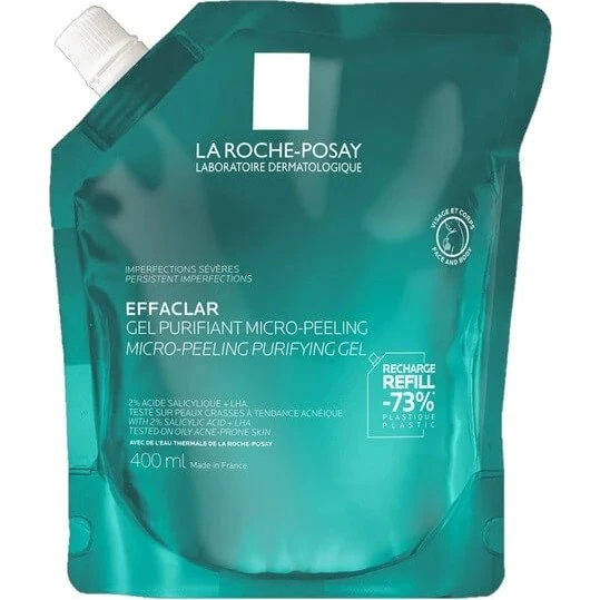La Roche-Posay Effaclar Gel Micro-Peeling Ricarica 400ml