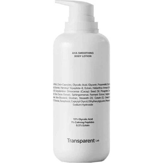 Transparent Lab AHA Smoothing Body Lotion 400 ml