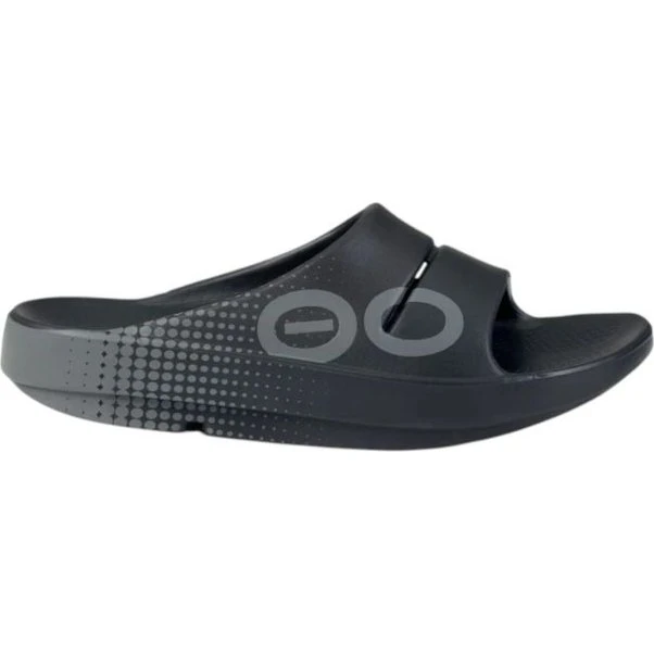 Oofos Ooahh Sport Sandal Nero Uomo