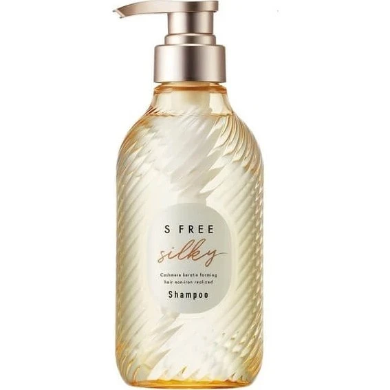 S Free Silky Smooth Shampoo Idratante e Lisciante, 480 ml