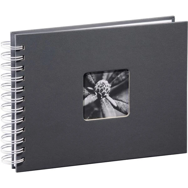 Hama Fine Art Spiral Album Grigio 24x17 50 Pagine