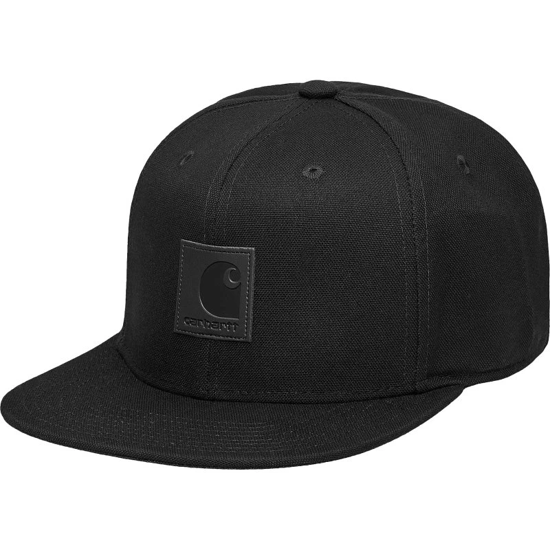 Carhartt Logo Cap Nero - 6 Panel Unisex