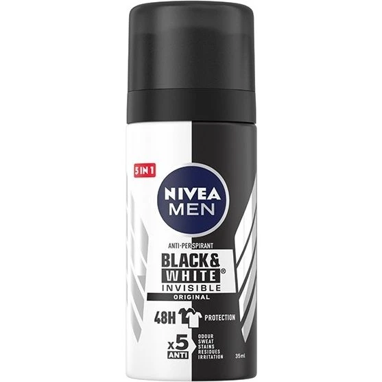Nivea Men Black & White Invisible Spray 35 ml