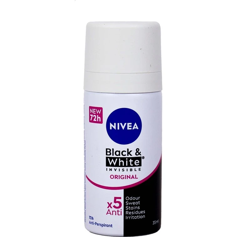 Nivea Black & White Invisible Original Spray 35 ml