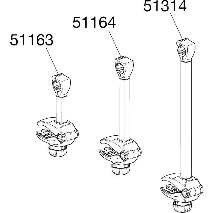 Thule Euroway Haltearm 1.Rad per 920/922