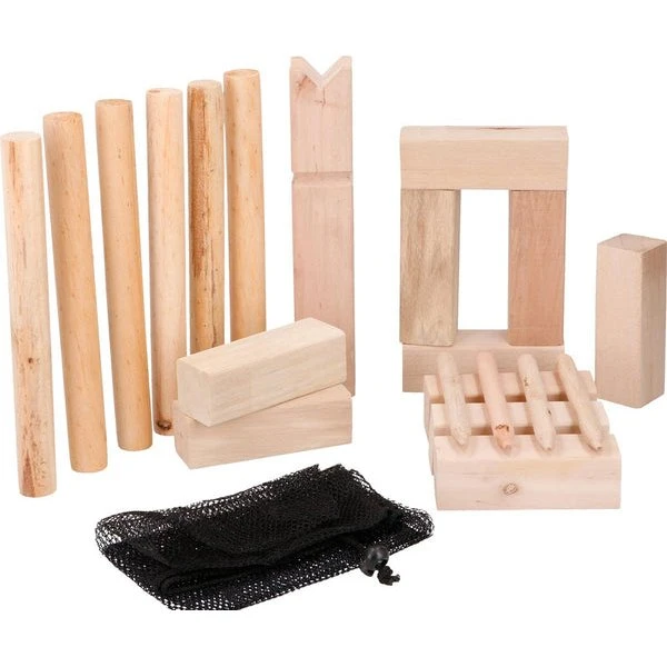 Kubb - Gioco Vichingo in Legno da Esterno