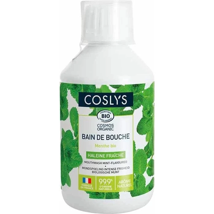 Coslys Bagnoschiuma Bio Menta per Alito Fresco 250ml