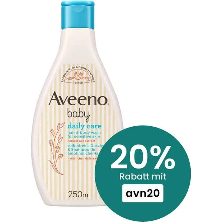 Aveeno Baby Daily Care Gel Doccia e Shampoo 250 ml