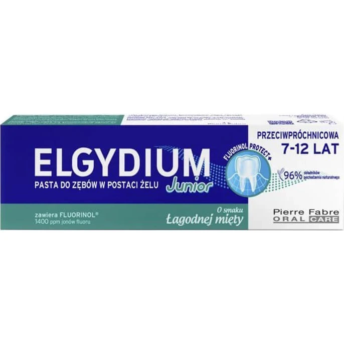 Elgydium Dentifricio Bambini 7-12 Anni Menta Delicata 50 ml