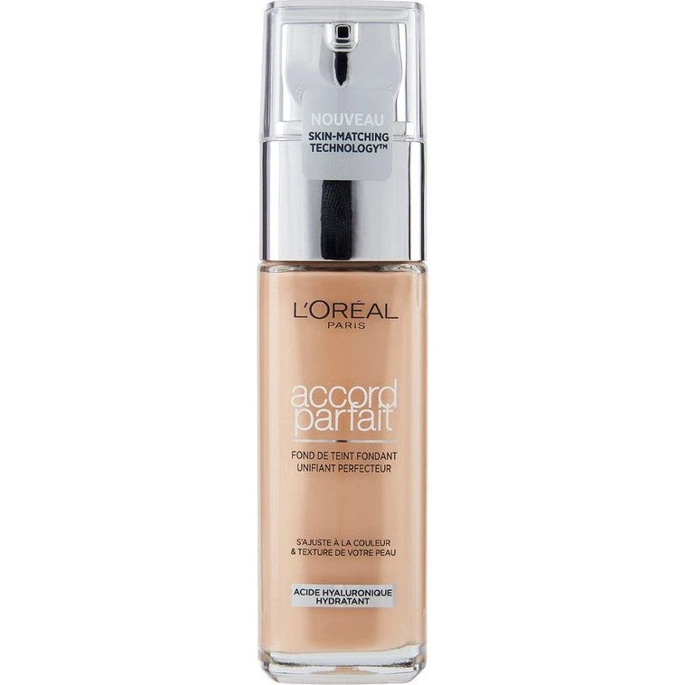 L'Oréal Paris Accord Parfait Fondotinta 3.5W Beige Doré 30ml