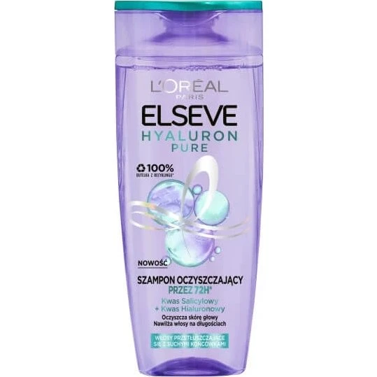 L'Oréal Elseve Hyaluron Pure Shampoo 400ml