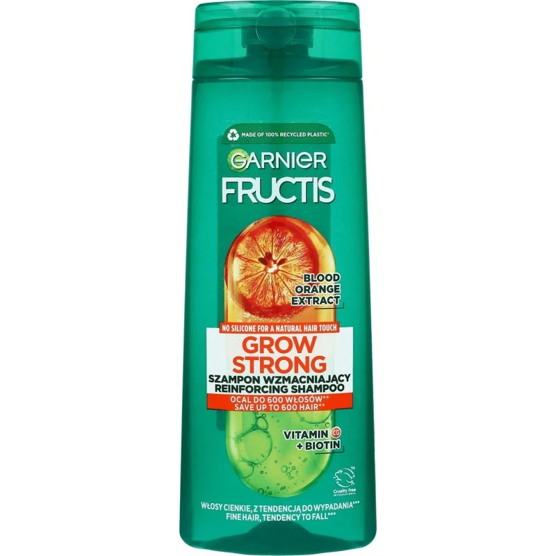 Garnier Fructis Grow Strong Shampoo Rinforzante Arancia 400ml