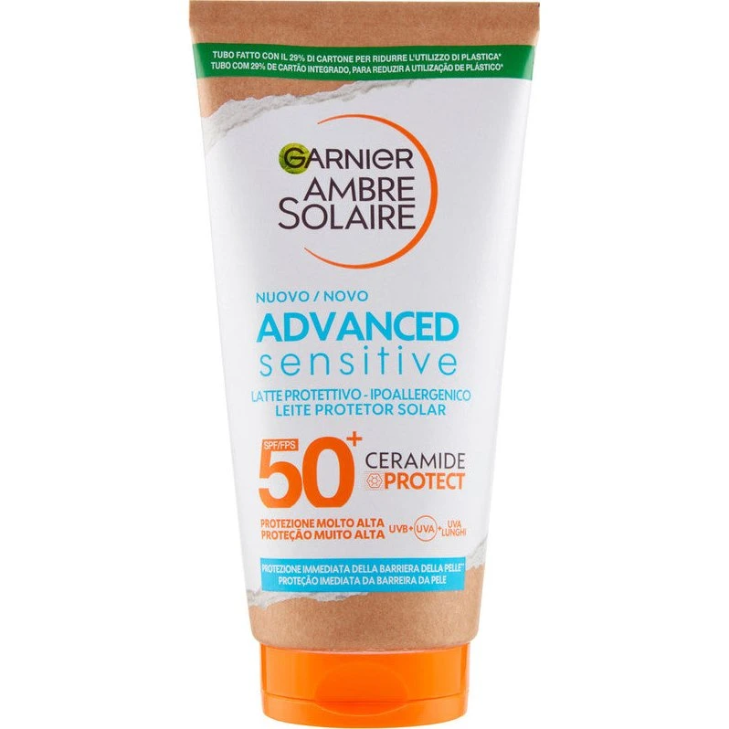 Garnier Ambre Solaire Sensitive Advanced Latte Solare SPF50+ 175ml
