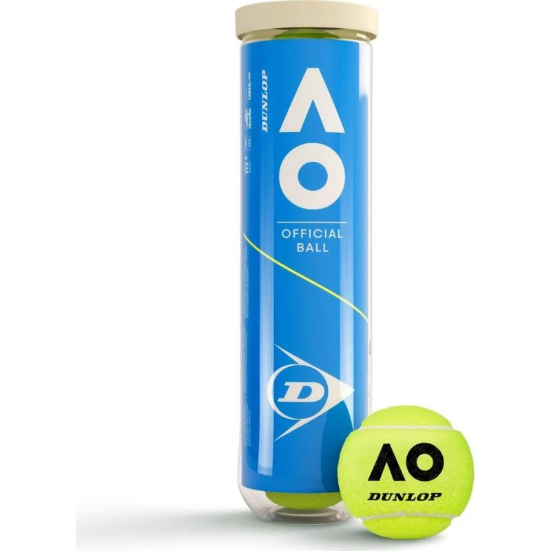 Dunlop Australian Open 4B 4 Pezzi Verde