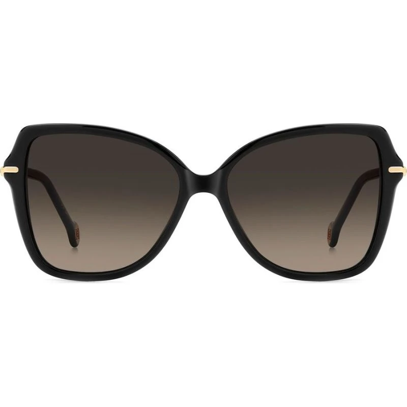 Carolina Herrera HER 0302/S Occhiali da Sole Farfalla Nero