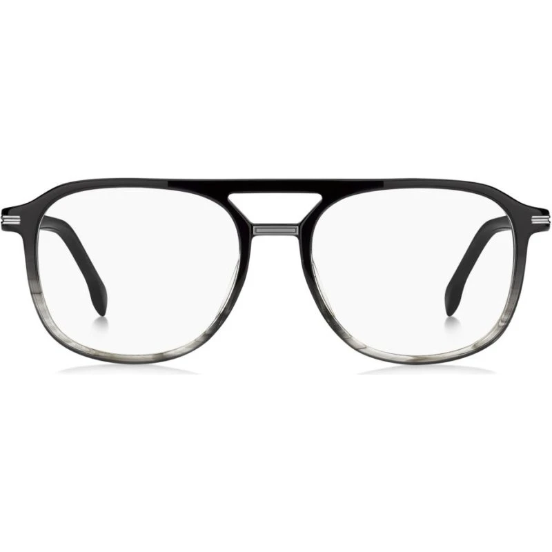 Boss 1755 Occhiali Da Vista Uomo Nero Squadrati