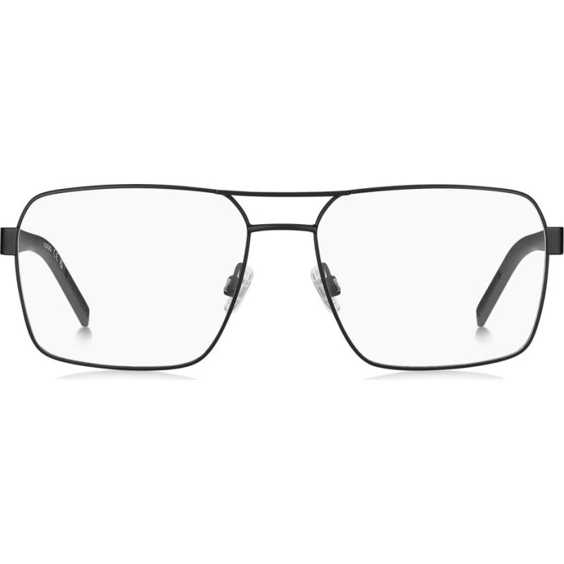 Hugo HG 1341 Occhiali da Vista Uomo Neri Rettangolari