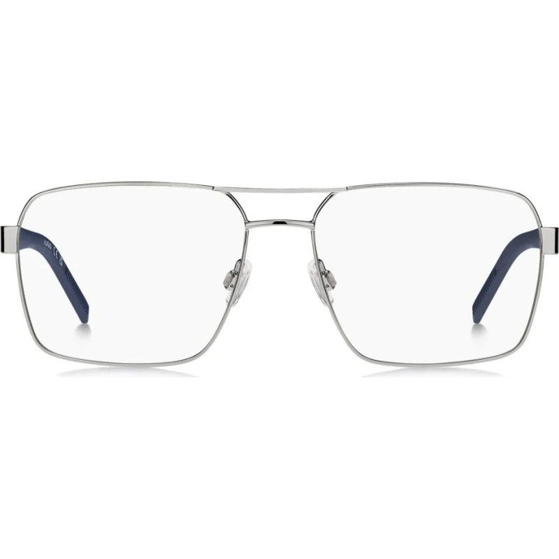 Hugo Boss HG 1341 Occhiali da Vista Rettangolari Argento
