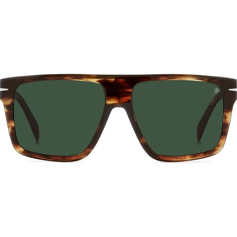 David Beckham DB 7149/S Occhiali da Sole Quadrati Avana