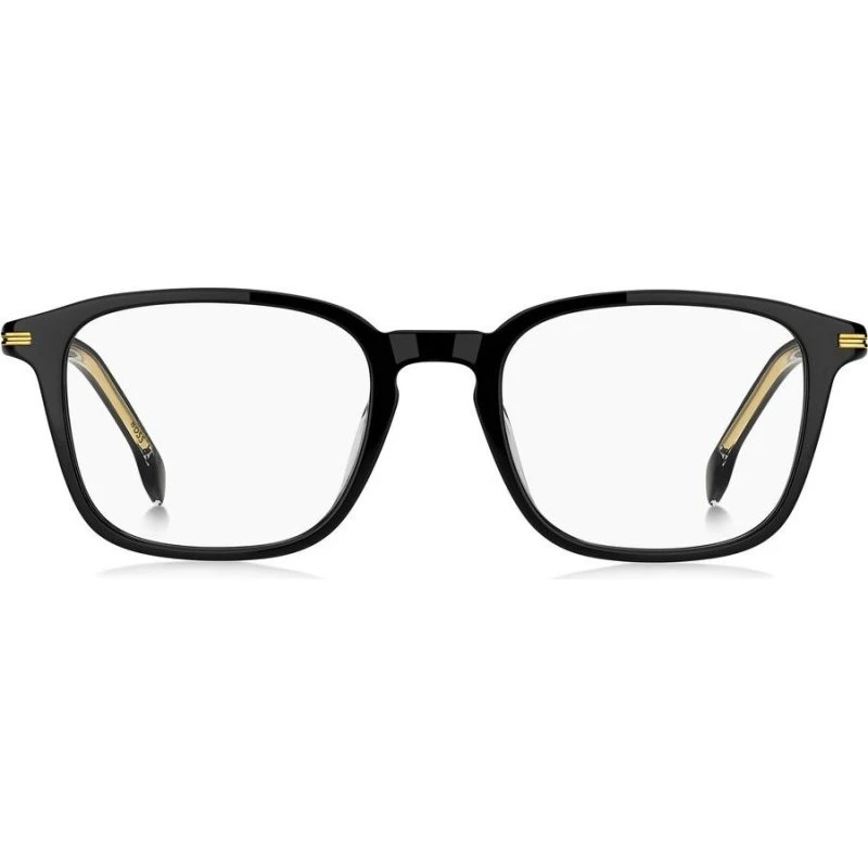 Boss 1848/G Occhiali Da Vista Uomo Nero Rotondi