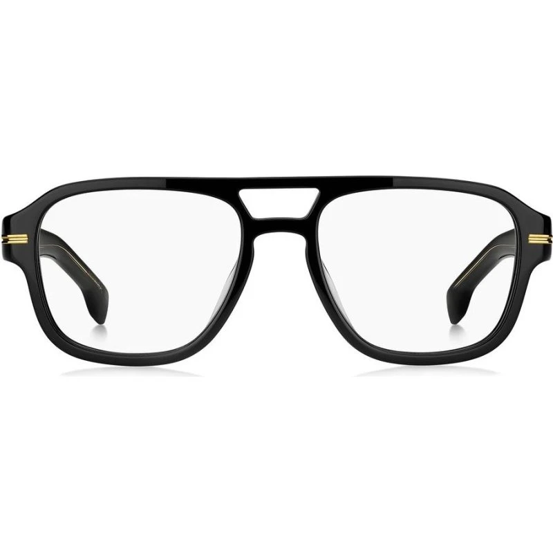 Boss 1854/G Occhiali da Vista Uomo Neri Squadrati