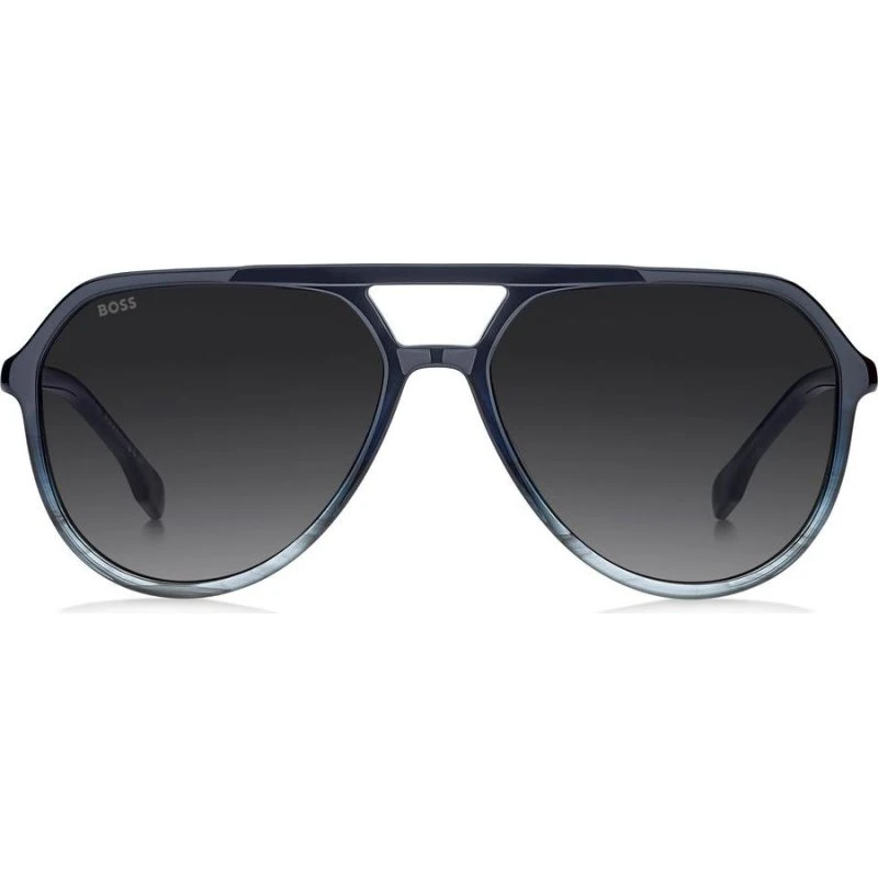 Boss 1831/S Occhiali da Sole Uomo Blu Pilot in Eco Acetato
