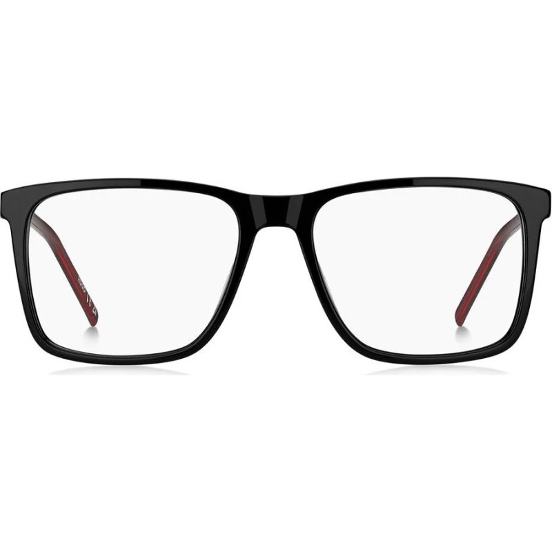 Hugo HG 1386 Occhiali da Vista Uomo Neri Squadrati