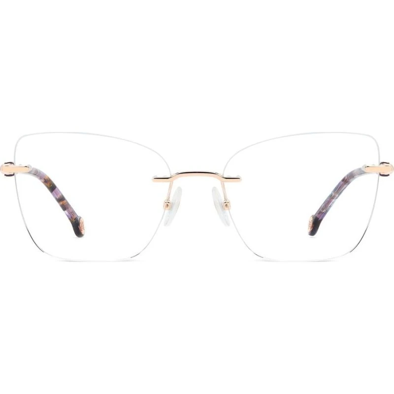 Carolina Herrera HER 0355 Occhiali da Vista Donna Quadrati Acciaio