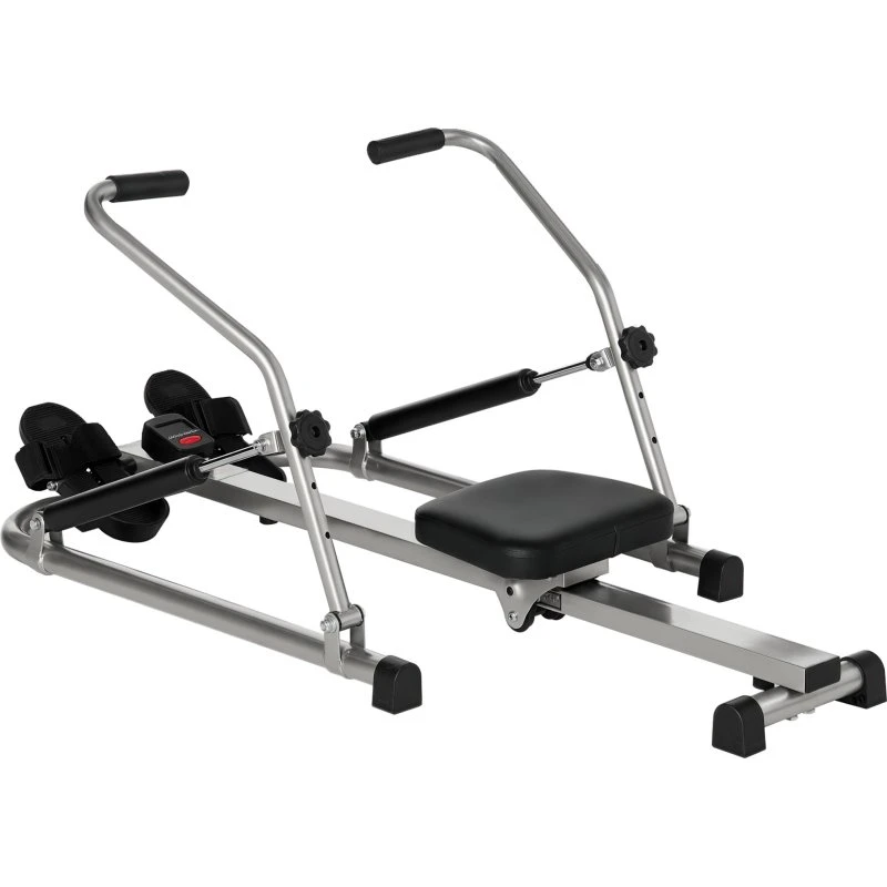 HOMCOM Vogatore Pieghevole 4 Livelli Resistenza Display