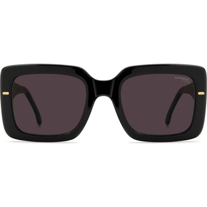 Carrera 3085/S Occhiali da Sole Donna Rettangolari Neri