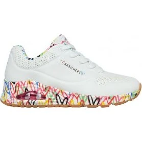 Skechers Uno - Loving Love Bianco Multicolor Donna - 36