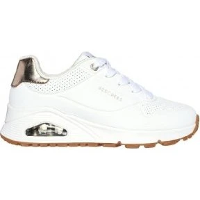 Skechers Uno Gen1 Shimmer Away Bianco/Oro