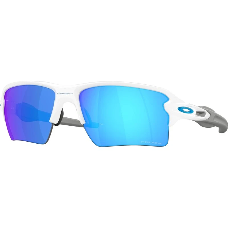 Oakley Flak 2.0 XXL Polished White con lenti Prizm Sapphire