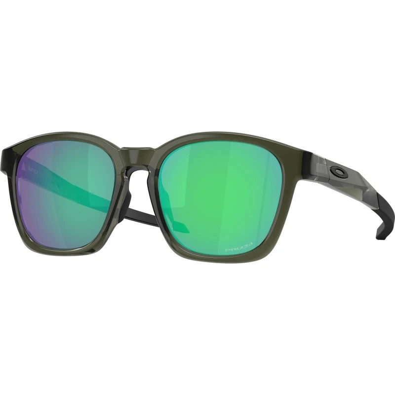 Oakley Shackle Occhiali da Sole Olive Ink con Lenti Prizm Jade