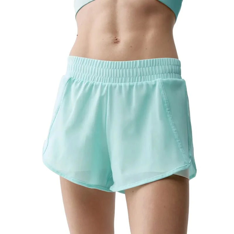 Pantaloni corti Born Living Yoga Padma 2.0 Blu Pastello Donna