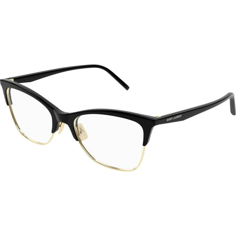 Saint Laurent SL 769 003 Occhiali da Vista Cat Eye Nero Trasparente