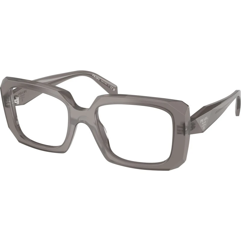 Prada Donna PR C09V 27G1O1 Montatura Occhiali da Vista Grigio