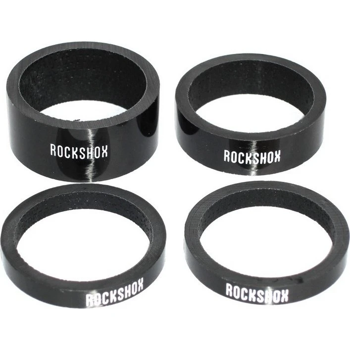 RockShox Kit Spessori Sterzo Carbonio 1,1/8" 2x5mm, 10mm, 15mm