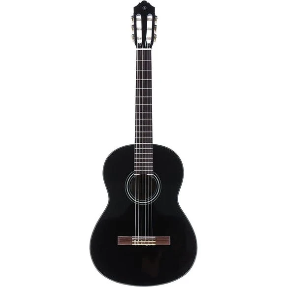 Yamaha C40BLII Chitarra Classica in Legno con Corde in Nylon, Nero