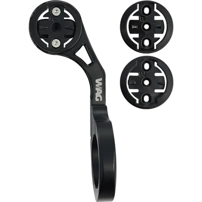 WAG Supporto Ciclocomputer Manubrio Nero 31,8 mm