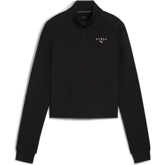 Puma x HYROX Cloudspun Half Zip Maglia Lunga Donna - XS Nero
