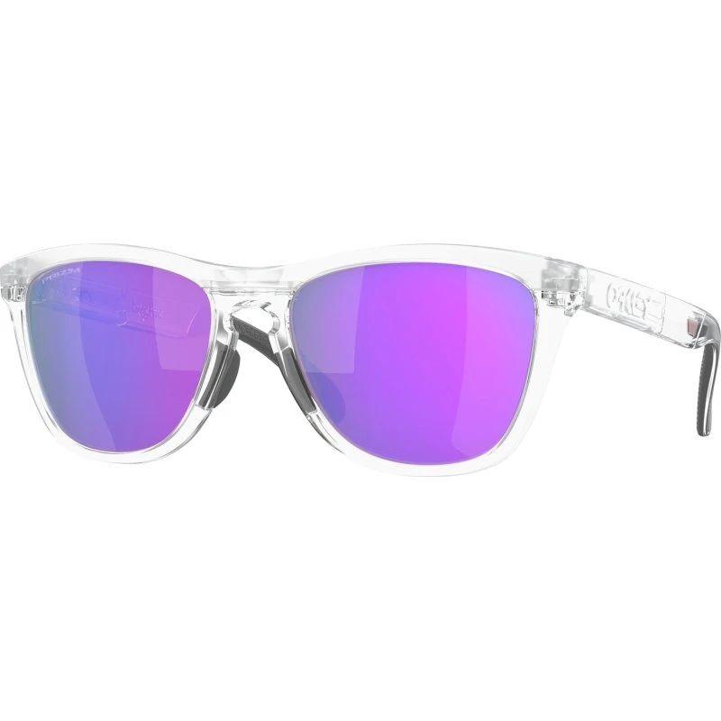 Oakley Frogskins Range Matte Clear con lenti Prizm Violet
