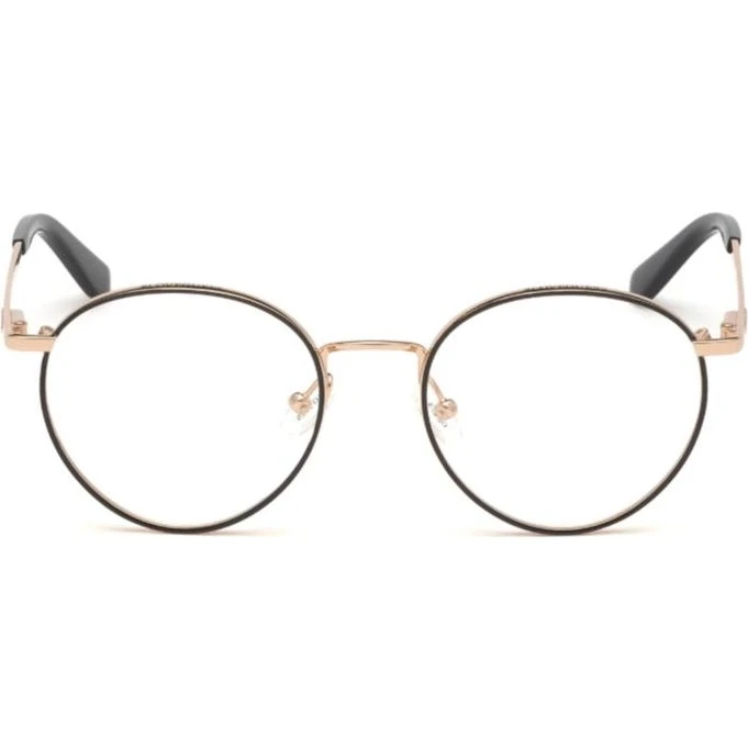 Guess GU2725 Occhiali da Vista Rotondi in Metallo Nero