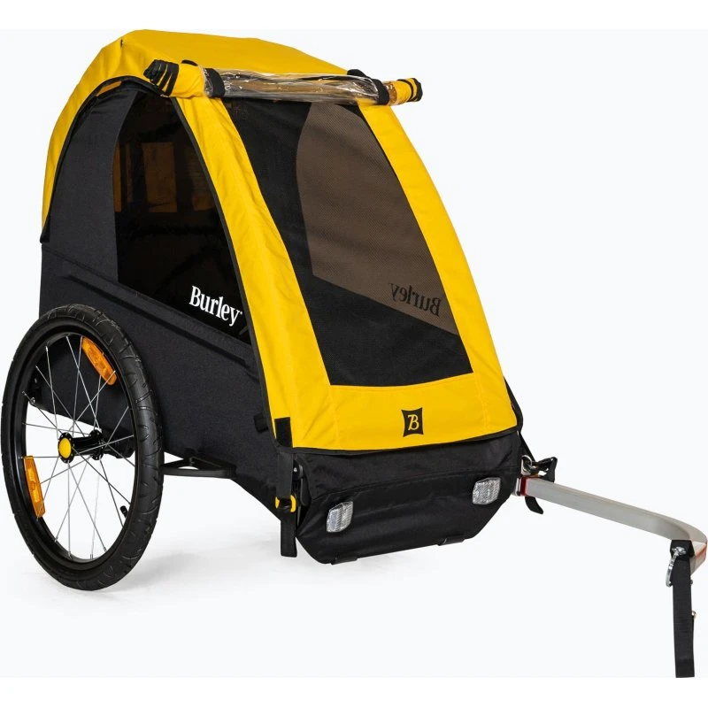 Burley Bee Single Rimorchio Bicicletta 1-Bambino Giallo/Nero