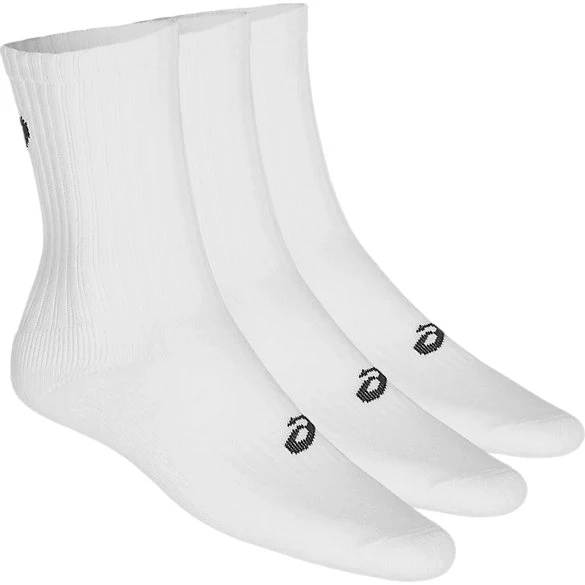 Asics Crew Sock 155204 0001 Bianco (3 Paia)